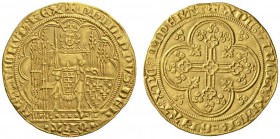 EUROPEAN COINS & MEDALS 
 FRANCE 
 ROYAUME 
 Philippe IV, Le Bel, 1285-1314. Ecu d'or s.d. PHILIPPVS DEI GRA FRANCORVM REX. Le Roi assis dans une s...