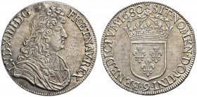 EUROPEAN COINS & MEDALS 
 FRANCE 
 ROYAUME 
 Louis XIV, 1643-1715. Ecu 