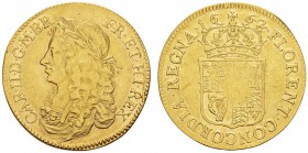 EUROPEAN COINS & MEDALS 
 CHOICE COLLECTION OF ENGLISH GOLD COINS 
 Charles II, 1660-1685. Broad 1662, London. By Thomas Simon. CAR II D G M BR FR E...