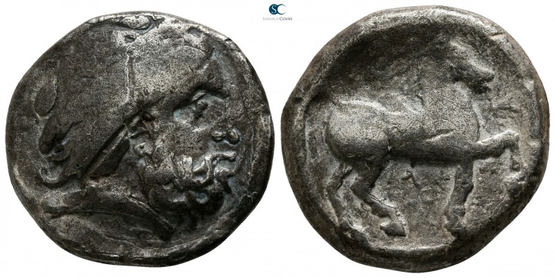 Eastern Europe. Imitations of Philip II of Macedon 100 BC. Tetradrachm AR

21m...