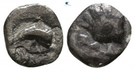 Calabria. Tarentum circa 280-228 BC. Hemiobol AR