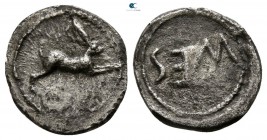 Sicily. Messana 480-461 BC. Litra AR