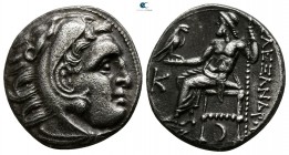 Kings of Macedon. Kolophon. Antigonos I Monophthalmos 320-301 BC. In the name and types of Alexander III. Struck circa 310-301 BC. Drachm AR