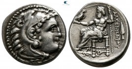 Kings of Macedon. Kolophon. Alexander III "the Great" 336-323 BC. Struck under Philip III, circa 322-319 BC. Drachm AR
