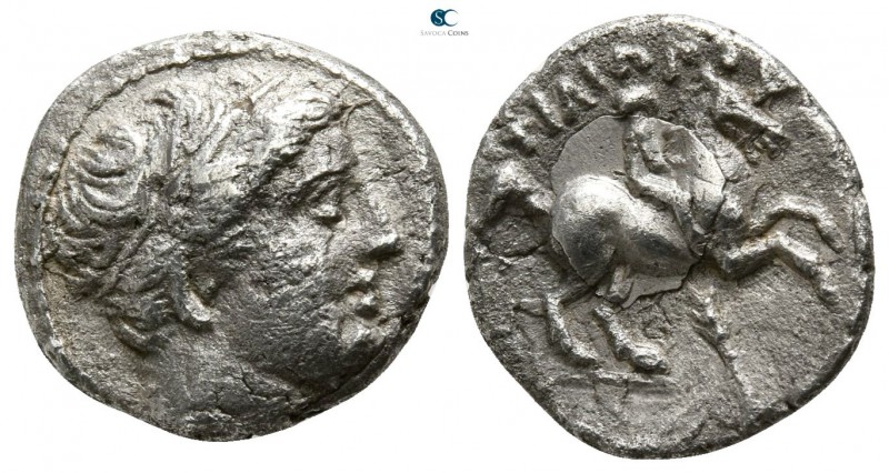 Kings of Macedon. Pella. Philip II. 359-336 BC. 
1/5 Tetradrachm AR

12mm., 2...