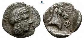 Thessaly. Larissa circa 450-400 BC. Hemiobol AR