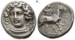 Thessaly. Larissa 380-337 BC. Drachm AR