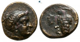 Thessaly. Meliboia circa 350-300 BC. Chalkous Æ