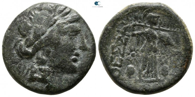 Thessaly. Thessalian League. ΓΕΝNΙΠΠΟΣ, magistrate circa 100-50 BC. 
Trichalkon...