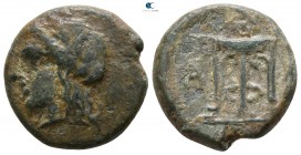 Akarnania. Medeon circa 350-300 BC. Bronze Æ