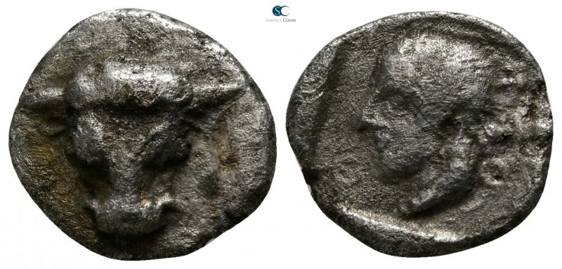 Phokis. Federal Coinage circa 460-450 BC. 
Hemidrachm AR

12mm., 2,30g.

Bu...