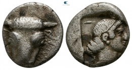 Phokis. Federal Coinage circa 457-446 BC. Hemidrachm AR
