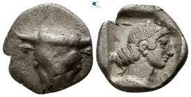 Phokis. Federal Coinage 457-446 BC. Triobol AR