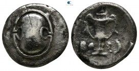 Boeotia. Thebes circa 379-371 BC. Hemidrachm AR