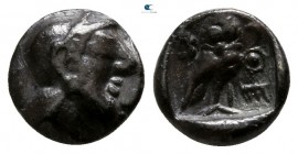 Attica. Athens circa 485-480 BC. Hemiobol AR