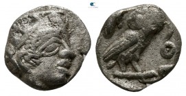 Attica. Athens 480-460 BC. Hemiobol AR