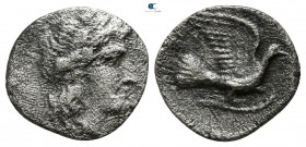 Sikyonia. Sikyon 350-320 BC. Obol AR