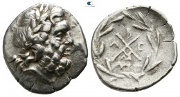 Achaia. Achaian League. Megalopolis. Achaian League circa 175-168 BC. Hemidrachm AR