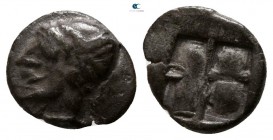 Asia Minor. Uncertain mint circa 500 BC. Hemiobol AR
