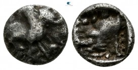 Asia Minor. Uncertain mint circa 450-300 BC. Obol AR