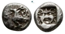 Western Asia Minor. Uncertain mint circa 500-400 BC. Obol AR
