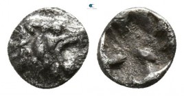 Western Asia Minor. Uncertain mint circa 500-400 BC. Hemitetartemorion AR