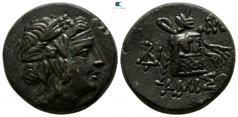 Pontos. Amisos. Time of Mithradates VI Eupator circa 85-65 BC. 
Bronze Æ

19m...