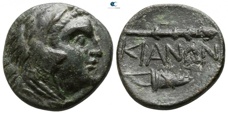 Bithynia. Kios 270-240 BC. 
Bronze Æ

17mm., 4,92g.

Head of Herakles right...