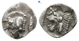 Mysia. Kyzikos 480 BC. Hemiobol AR