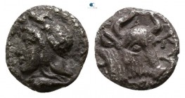 Mysia. Kyzikos circa 450-400 BC. Hemiobol AR
