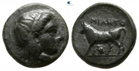 Mysia. Miletopolis circa 400-300 BC. Bronze Æ