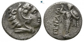 Mysia. Pergamon 310-282 BC. Diobol AR