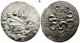 Mysia. Pergamon circa 166 BC. Cistophoric Tetradrachm AR
