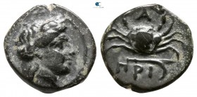 Mysia. Priapos circa 300-200 BC. Bronze Æ
