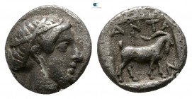 Troas. Antandros circa 450 BC. Obol AR