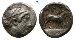 Troas. Antandros circa 450 BC. Obol AR