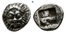 Lesbos. Methymna  circa 480-460 BC. Hemiobol AR