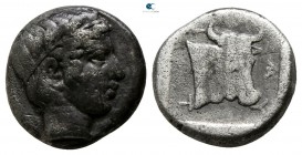 Lesbos. Mytilene circa 400-200 BC. Hemidrachm AR