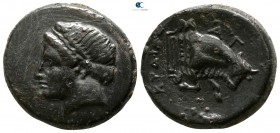 Ionia. Magnesia ad Maeander   circa 350 BC. Bronze Æ