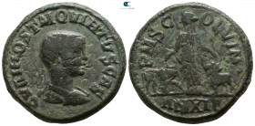 Moesia Superior. Viminacium. Hostilian AD 250-251. Year 12=AD 250/1. Bronze Æ