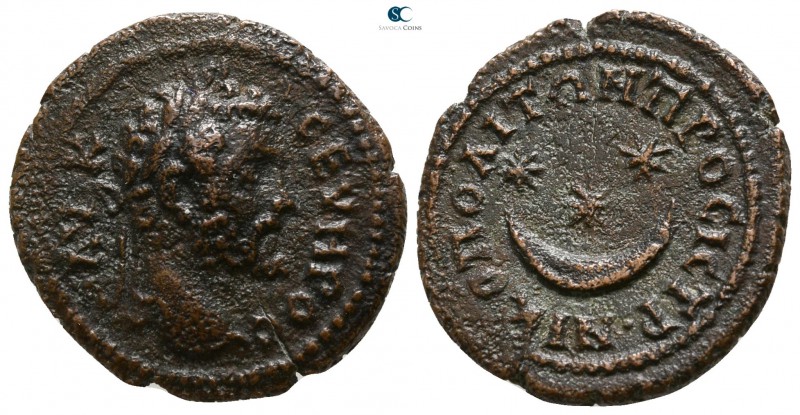 Moesia Inferior. Nikopolis ad Istrum. Septimius Severus AD 193-211. 
Bronze Æ
...