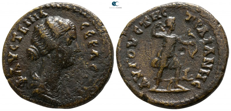 Thrace. Augusta Trajana. Faustina II AD 147-175. 
Bronze Æ

26mm., 10,05g.
...