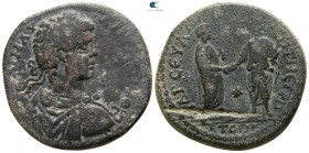 Pontos. Amaseia. Caracalla AD 198-217. Dated CY 209=AD 207. Bronze Æ