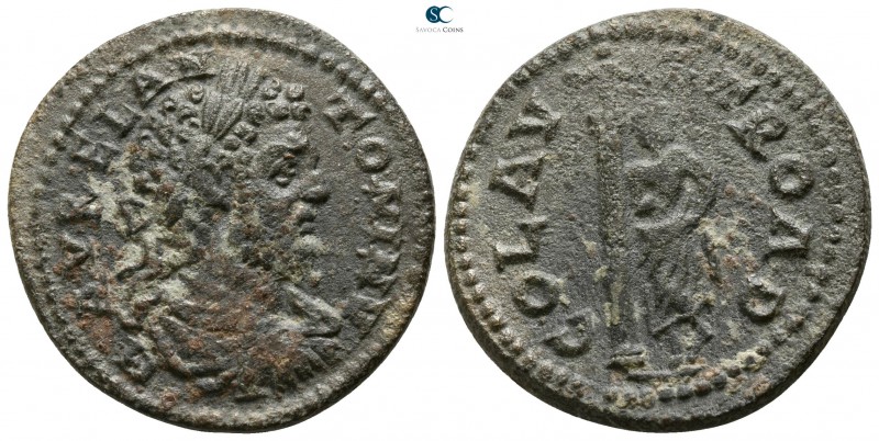 Troas. Alexandreia. Caracalla AD 211-217. 
Bronze Æ

23mm., 9,13g.

Laureat...