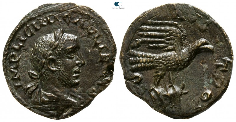 Troas. Alexandreia. Gallienus AD 253-268. 
Bronze Æ

20mm., 4,90g.

IMP LIC...