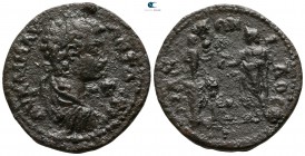Troas. Ilion . Caracalla AD 211-217. Bronze Æ