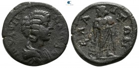 Aiolis. Elaia. Julia Domna, wife of Septimius Severus AD 193-211. Bronze Æ
