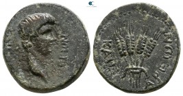 Lydia. Tralleis. Nero AD 54-68. Bronze Æ