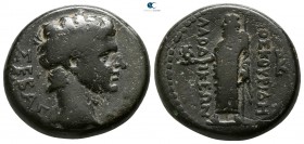 Phrygia. Laodikeia ad Lycum. Tiberius AD 14-37. Dioskourides, magistrate. Bronze Æ