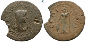 Pisidia. Selge . Claudius Gothicus AD 268-270. Octassarion Æ
